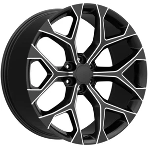 20x9 +24 Performance Replicas PR177 6x5.5 Gloss Black Milled Wheels (Set of 4) - Picture 1 of 3