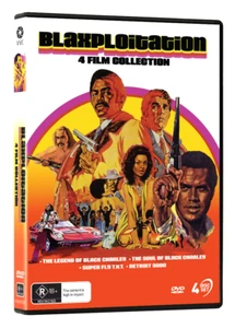 BLAXPLOITATION 4 Film Collection DVD Black Charley, Super Fly, Detroit 9000 - Picture 1 of 1