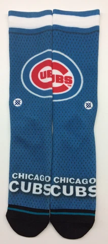 2023 Chicago Cubs BP Jersey CHC Stance MLB Baseball Socks Large Men's 9-13 Cover