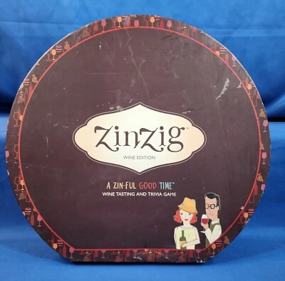 Juego de cata de vinos y curiosidades ZinZig edición de vino 2010 True Fabrications Foto 1 de 4