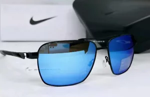 Occhiali da sole NIKE nero/blu POLARIZZATI CLUB PREMIER P DQ0920 011 58 NUOVI CON SCATOLA! - Foto 1 di 10