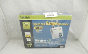LINKSYS WIRELESS-G BROADBAND ROUTER WITH SRX200 (WRT54GX2) - Picture 1 of 4
