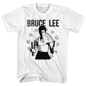 Bruce Lee - Chucks - Short Sleeve - Adult - T-Shirt - Picture 1 of 1