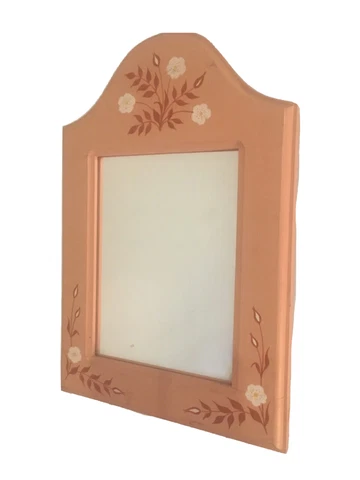French Child's Mirror Hand-Painted Cover