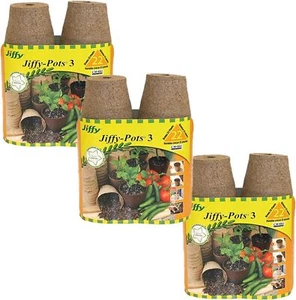 Jiffy Pots 3" Round 22 Bonus Pack (3 Pack) - Picture 1 of 2