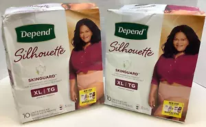 Depend Silhouette Underwear, XL 50"-60", Maximum Absorbency, 3 Colors, 20 Count - Picture 1 of 5