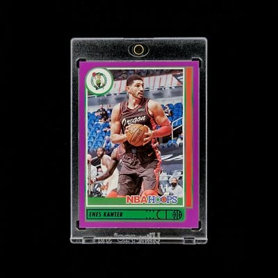 Energy Kanter ✨️- 2021-22 NBA Panini Hoops púrpura paralelo Boston Celtics - #111 Foto 1 de 2