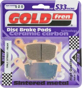 Goldfren S33 Brake Pads Rear For Kawasaki KLE 650 Versys ABS 2015 - Picture 1 of 2