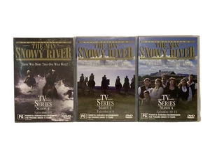 The Man From Snowy River DVD Australian TV Series Complete 4th Season 3 Disc Set - Picture 1 of 7