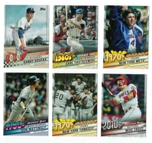 Decades' Best Insert Complete Your Set 2020 Topps Update Series You U Pick - Picture 1 of 1