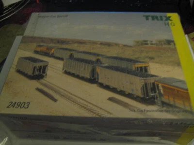 Trix H0 24903 Union Pacific Coal Hopper Car Set in its original box - NIB - Image 1 of 4