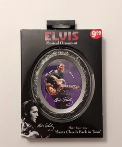 Elvis Presley musikalisches Ornament - Santa Claus Is Back In Town - neu im Karton - Bild 1 von 2