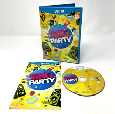Sing Party Wii U FREE SHIPPING