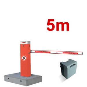 Mobile Komplettschranke MBAR 5m Akku; Wegeschranke automatische Schranken - Bild 1 von 2
