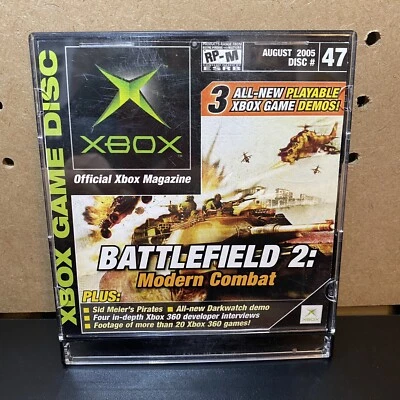 OXM Demo Disc 47 Official Xbox Magazine Demo Disc Aug 2005 Battlefield 2 - Image 1 of 4