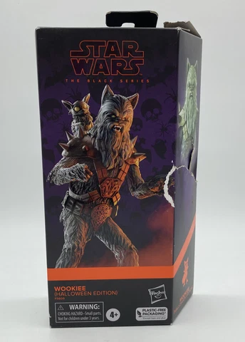Star Wars The Black Series Wookiee 6in Halloween Edition RARE Cover
