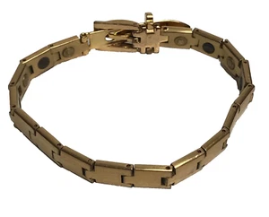 Luis Santini Vintage Magnetic Gold Coloured Bracelet ( RARE ) - Picture 1 of 10