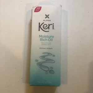 Keri Moisture Rich Oil Shower Bath 8fl oz Light Moisturizing Dry Skin Soft Sooth - Picture 1 of 2