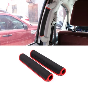 B-pillar Handle Protective Cloth Cover For T@yota Hilux Revo 2015-21 Accessories - Picture 1 of 5