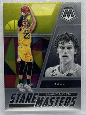 2022-23 Panini Mosaic #22 Lauri Markkanen Stare Masters - Image 1 of 2