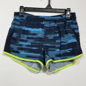 Nike Dri-Fit Running Athletic Gym Shorts Womens Small Blue 3” Inseam - Picture 1 of 10