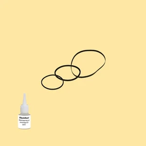 Riemen Öl = Kit 5 für Kenwood RXD-M 32 Tape Deck Compact System - Picture 1 of 5