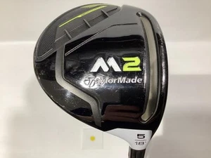 Used TaylorMade M2 2017 5W Fairway Wood Fw Genuine Custom Shaft Flex Sr Men'S - Picture 1 of 1