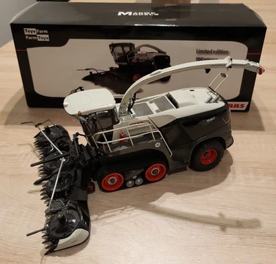 Marge Models Claas Jaguar 990 mit Orbis Vorsatz  Limited Edition Black - Bild 1 von 4
