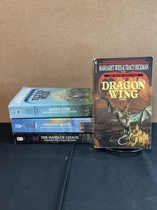 (4) Margaret Weis & Tracy Hickman: Death Gate Cycle Series - Books 1, 2, 4, 5 - Picture 1 of 16