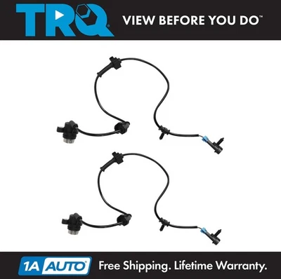 Juego de sensores de velocidad de rueda ABS traseros TRQ para Cadillac Chevrolet GMC 2003-2006 Foto 1 de 4