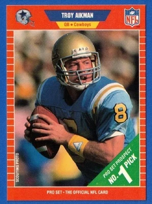 Juego profesional Troy Aikman 1989 #490***Envío gratuito*** Foto 1 de 2