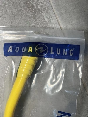 Aqualung Impulse Dry Snorkel Yellow New (See details) - Image 1 of 4