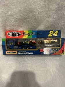 1993 Jeff Gordon #24 Matchbox Dupont Racing Rookie of the Year Team Convoy 1:64 - Picture 1 of 5