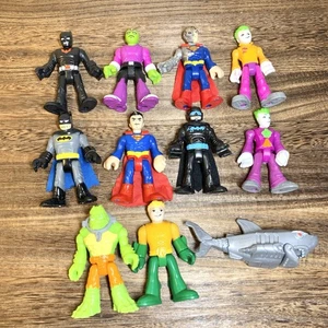 Imaginext DC Super Friends Bundle Of 10 Figures Lot B - Picture 1 of 7