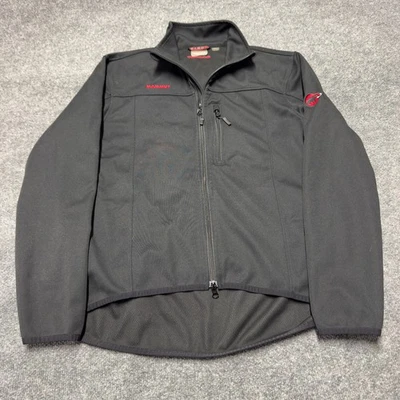 Mammut Ultimate Softshell Windstopper Black Jacket Full Zip Men XL - Image 1 of 4