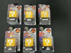 The Super Mario Bros Movie Minifigures Jakks Pacific - 6 personaggi Nintendo NUOVO - Foto 1 di 2