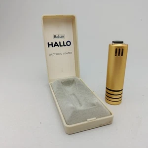 HADSON HALLO ELECTRONIC POCKET LIGHTER EXCELLENT VINTAGE 80S EXCELLENT JAPAN - Picture 1 of 9
