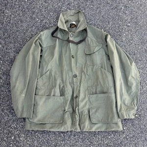 Vintage 1930s Drybak Cotton Twill Hunting Fishing Outdoor Jacket Talon XL - Bild 1 von 16