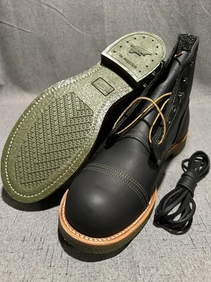 **RARO** Arnés Negro Red Wing 4331 Iron Rangers RIDERS ROOM Talla 11.5 D Primicias Foto 1 de 4