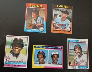 25 Vintage Twins Cards, HOFERS: Carew, Blyleven, Killebrew and Oliva - Picture 1 of 10