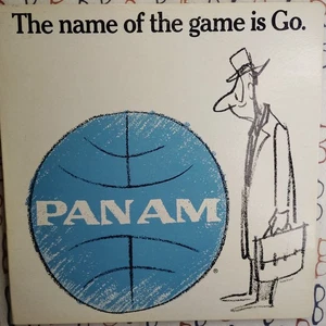 Pan Am The Name of the Game Is Go 1969 Promotional LP Album VG+/G+ - Picture 1 of 5