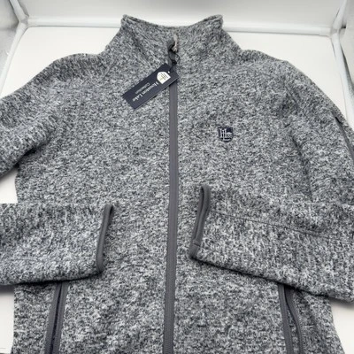 Houston Lake Country Club Collection Mujer S Cremallera Polar Chaqueta Gris Golf Nueva Foto 1 de 4