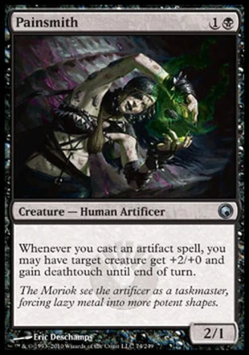 Painsmith -Foil Medium Play MTG Scars of Mirrodin - Image 1 of 1