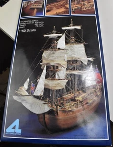 H.M.S. ENDEAVOUR ARTESANIA LATINA 1:60 Wood Kit Captain Cook 1768 - Picture 1 of 13