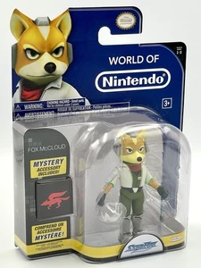 Nintendo FOX MCCLOUD (great condition) Mystery Accessory 4.25" Jakks 2015 - Picture 1 of 3