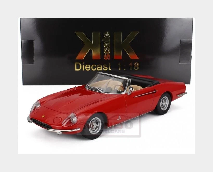 1:18 KK SCALE Ferrari 365 California Spyder Red 1966 KKDC180053 MMC - Image 1 of 3