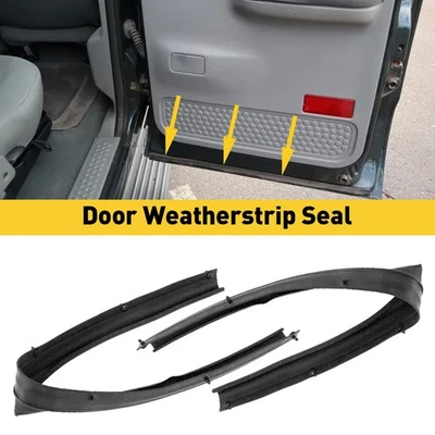 32.28" Rubber Seal Truck Door Weather Strip Front Lower Fit Ford F250 F350 99-17 Foto 1 de 4