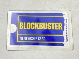 Tarjeta de membresía Blockbuster vintage laminada - emitida 1998 - Imagen 1 de 1