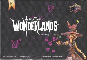 Tarjetas coleccionables Tiny Tina's Wonderlands 2025 caja bláster busca tarjetas LOTE - Imagen 1 de 2