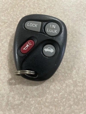 Llavero remoto de entrada sin llave OEM de 4 botones genuino GM ABO0204T 10246215 Century Foto 1 de 4